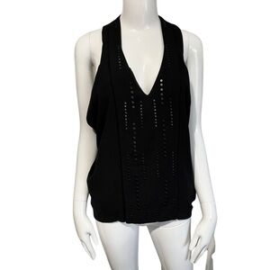 Diane Von Frustenberg Black Tank top